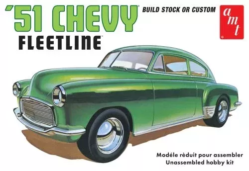 '51 Chevrolet Fleetline 2-in-1 (1/25th Scale) Plastic Vehicle Model kit AMT1378