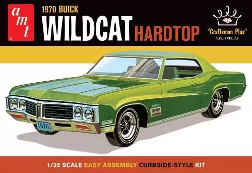 '70 Buick Wildcat Hardtop (1/25th Scale) Plastic Vehicle Model Kit AMT1379