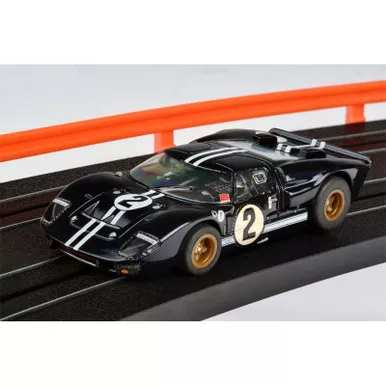 AFX Ford GT40 Mark IIB #2 Sebring Nightmist Blue Mega G+ HO Slot Car