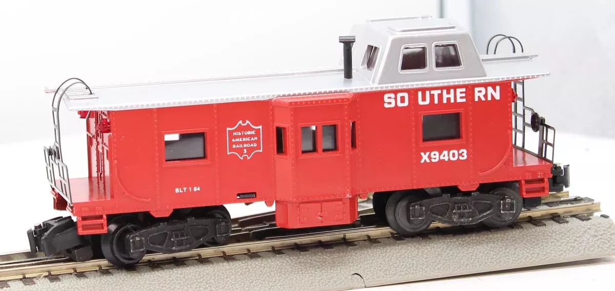 American Flyer 4-9403 SOUTHERN RAILROAD Bay Window Caboose S Scale Like New