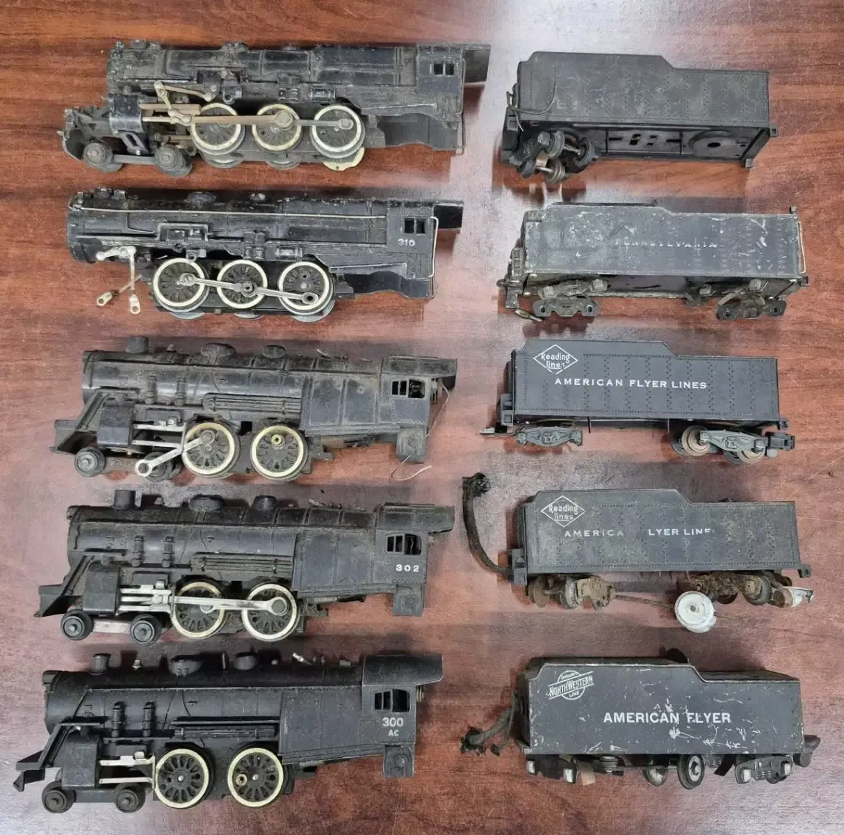 American Flyer AFlot24 Engines and Tenders LOT