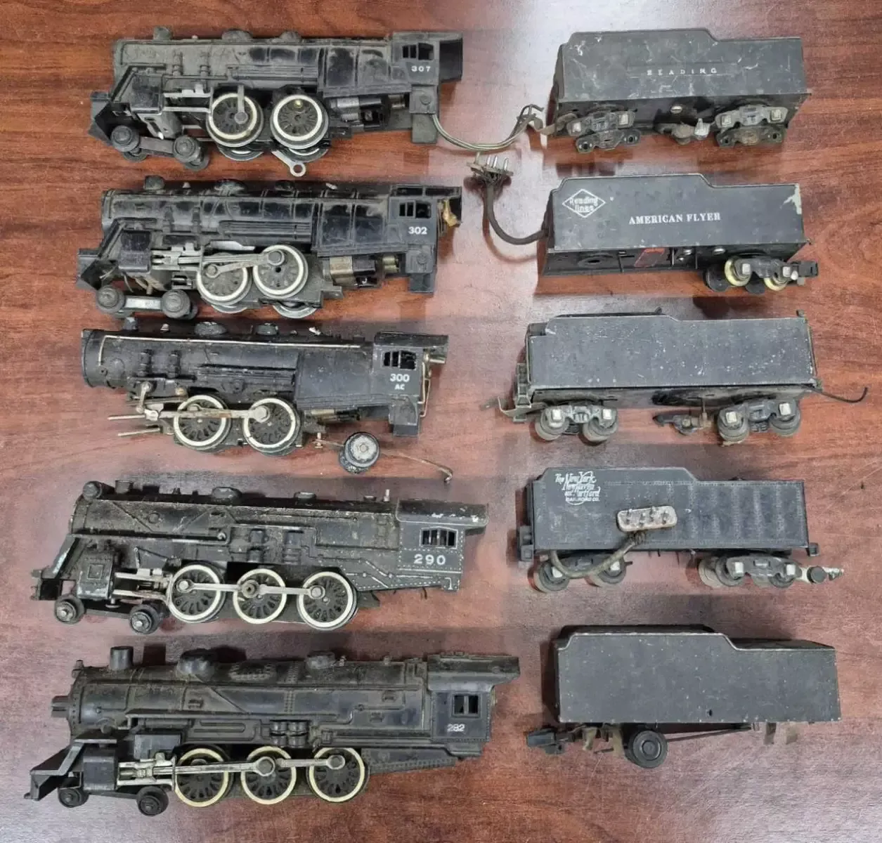 American Flyer AFlot26 Engines and Tenders LOT