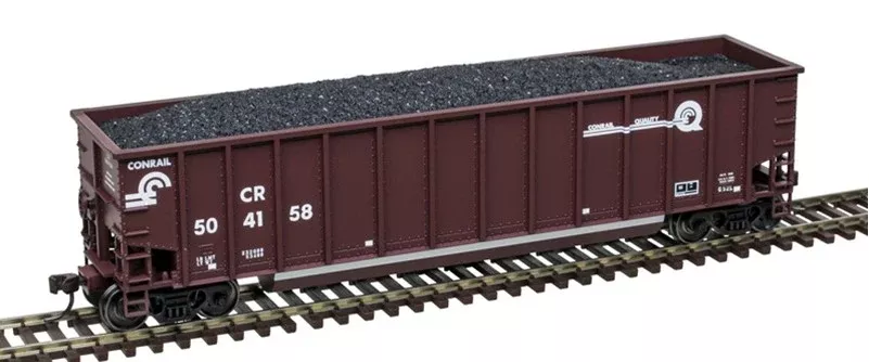 Atlas 20007714 CONRAIL Aluminum Coal Gondola TRAINMAN #504250 HO Scale NEW