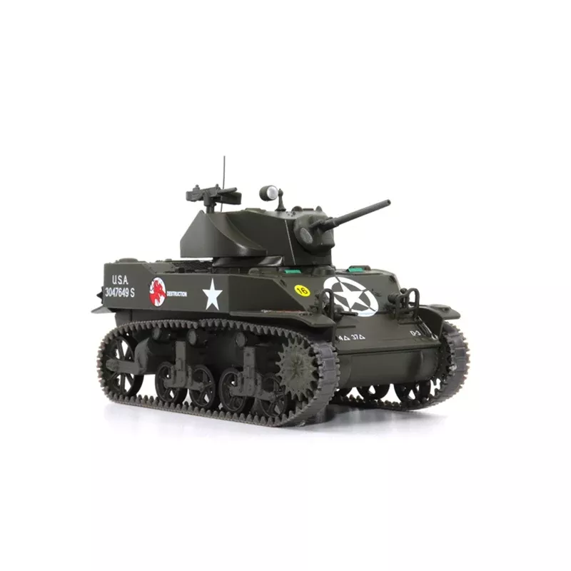 Atlas 3002655 M5A1 Light Tank 37th Tank Battalion France, September 1944 1/43 O Scale LIMITED NEW