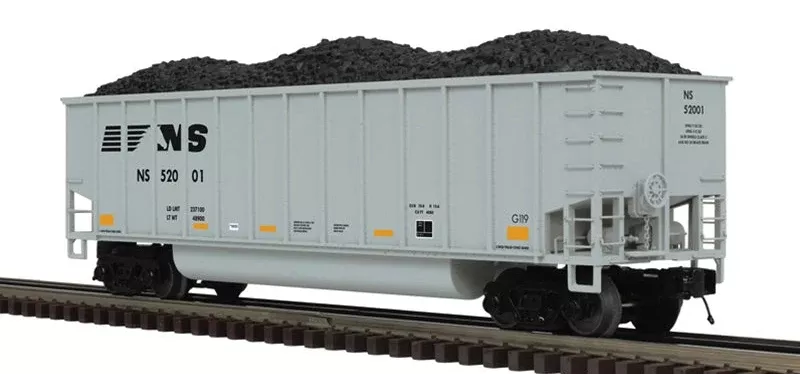 Atlas 3003080-4 NORFOLK SOUTHERN NS (HORSEHEAD) Coalporter PREMIER SILVER #52490 O Scale NEW
