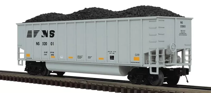 Atlas 3003081-4 NORFOLK SOUTHERN NS (HORSEHEAD) Coalporter PREMIER SILVER #53027 LIMITED O Scale NEW