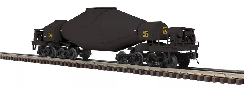 Atlas 3007112-1 Hot Metal Car Black w/ flickering molten load #47 3 RL O Scale LIMITED Road Number: 47 NEW