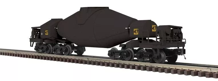 Atlas 3007112-2 Hot Metal Car Black w/ flickering molten load #49 3 RL O Scale LIMITED Road Number: 49 NEW