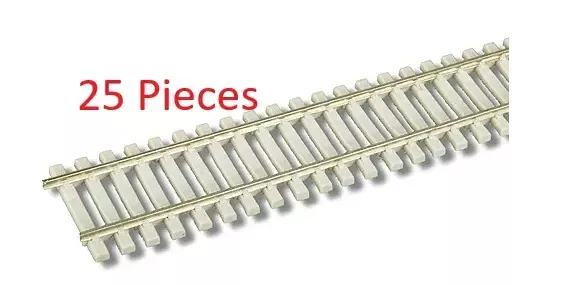 Atlas 502-25 HO Code 83 Super-Flex 36" Section With Concrete Ties (25 PIECE)