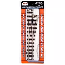 Atlas 562 Custom-Line Turnout Right Code 83 HO Scale NEW