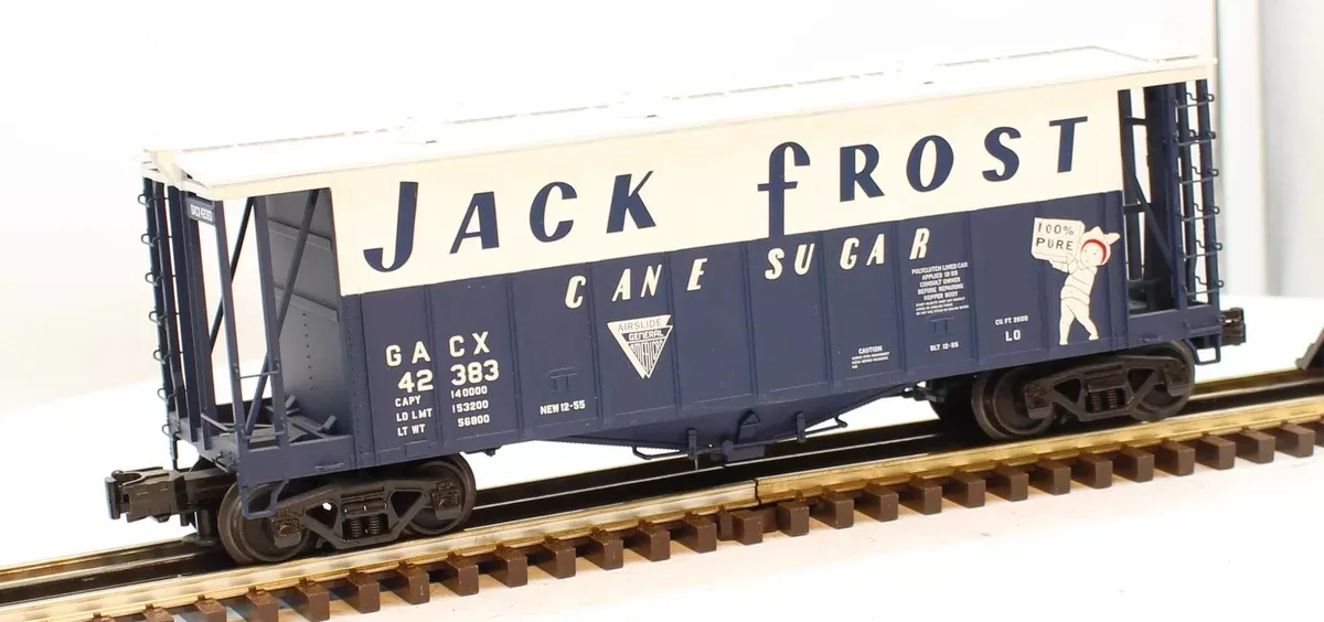 Atlas 6356-2 GATX Airslide Covered Hopper Mainline #42383 O Scale Like New
