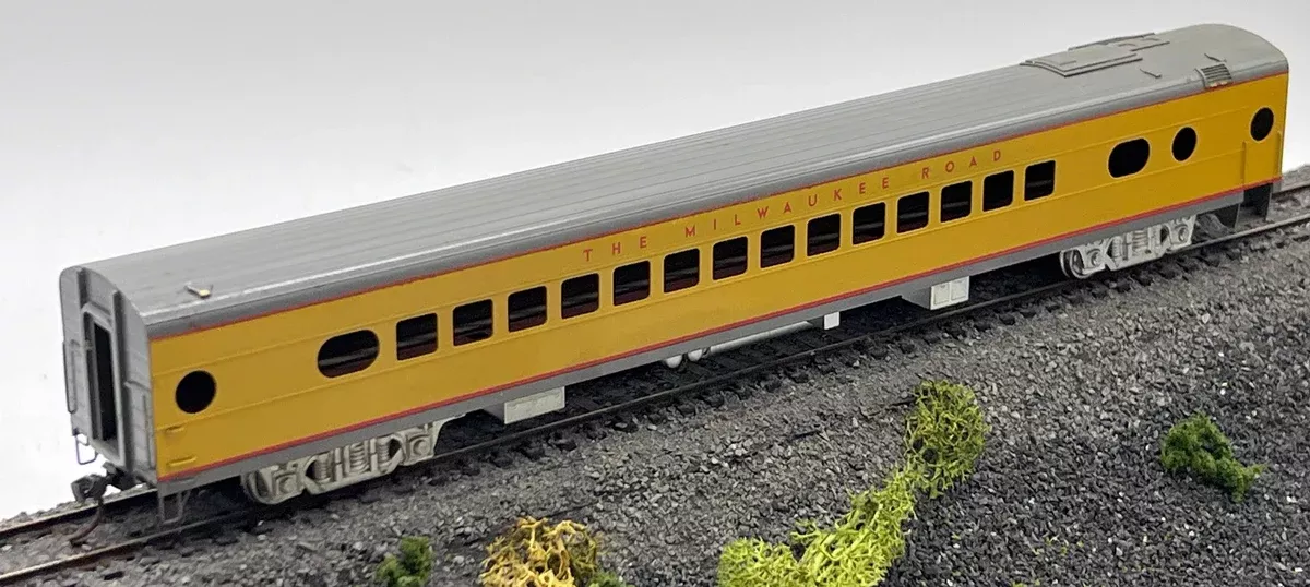 Balboa 522 Union Pacific UP Milwaukee Road Brass Streamlined Diner HO SCALE Like New as is