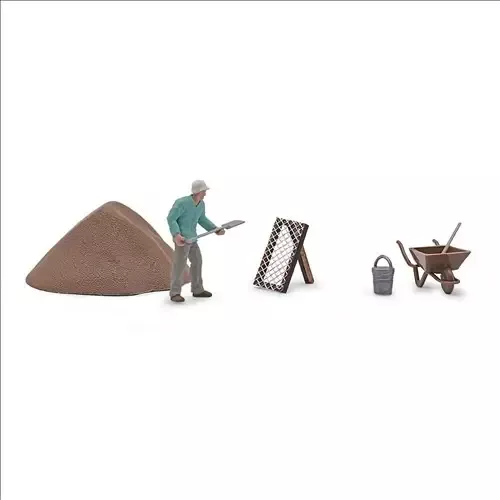 Busch 79908HO Action Set: Sifting the Soil