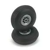 Du-Bro #275T Low Bounce Treaded Wheels 2 3/4'' Dia. (70mm)