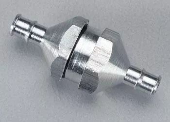 DuBro Inline Aluminum Fuel Filter (Silver)