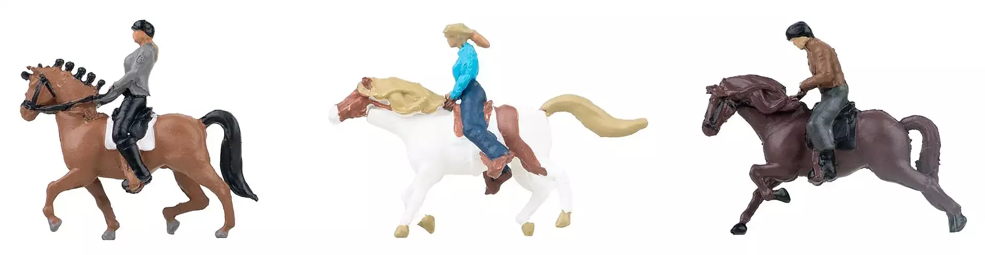 Faller 151746HO Horses and riders
