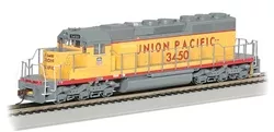 HO EMD SD40-2 w/DCC & Sound Union Pacific #3450 (Armour Yellow, gray, red) Bachmann 67205 BAC67205