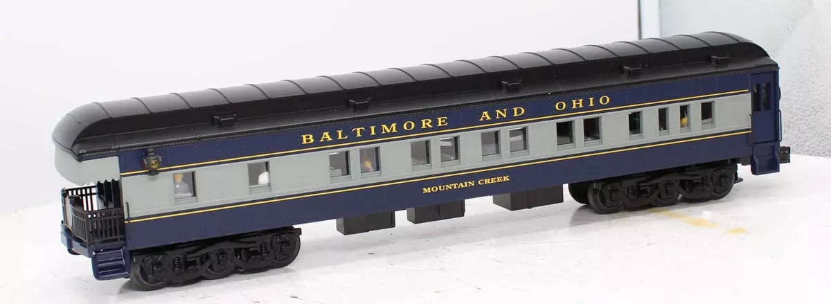 K-Line K4810-0004 B&O Mountain Creek Observation Car O SCALE Like New