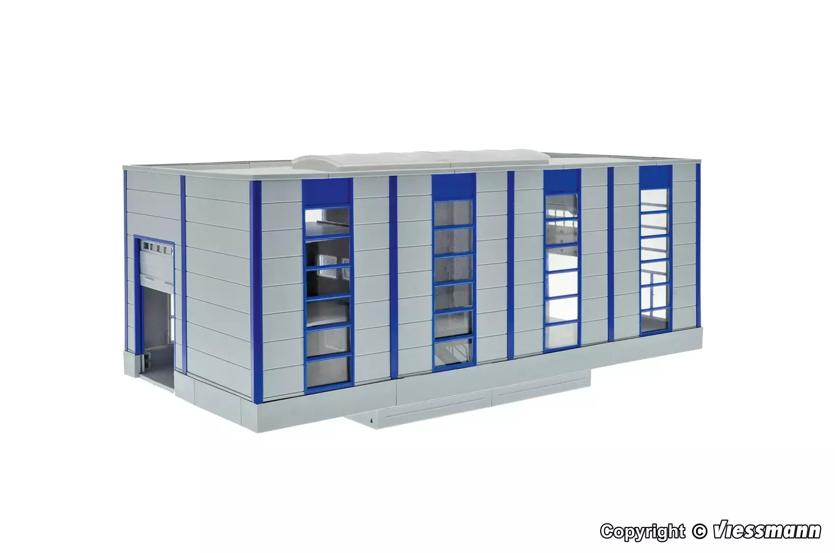 Kibri 39254HO Truck repair hall, modern kit