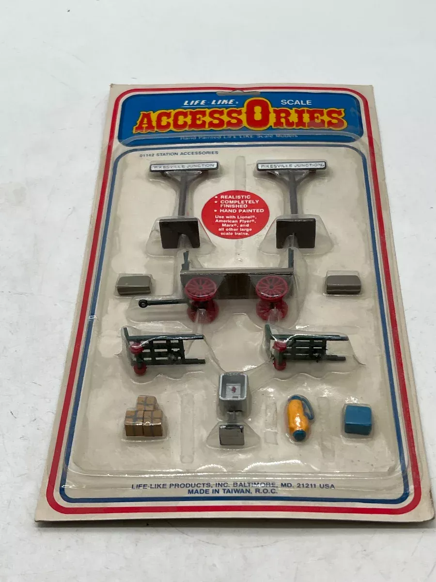 Life-Like 01142 station accessories O SCALE NEW