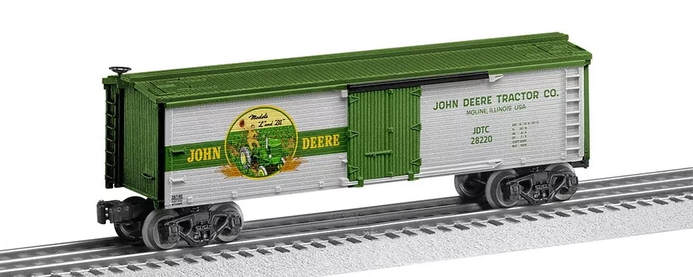 Lionel 2328140 John Deere Tractor Co. Reefer O SCALE NEW