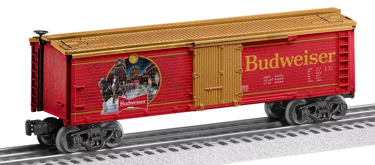 Lionel 2328220 Anheuser Busch - Budweiser Clydesdale Reefer O SCALE NEW