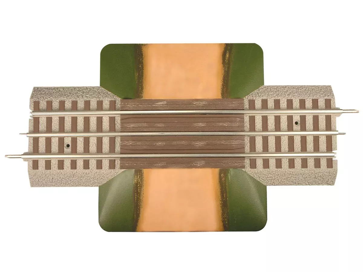 Lionel 6-12036 FasTrack Grade Crossing O SCALE Like New