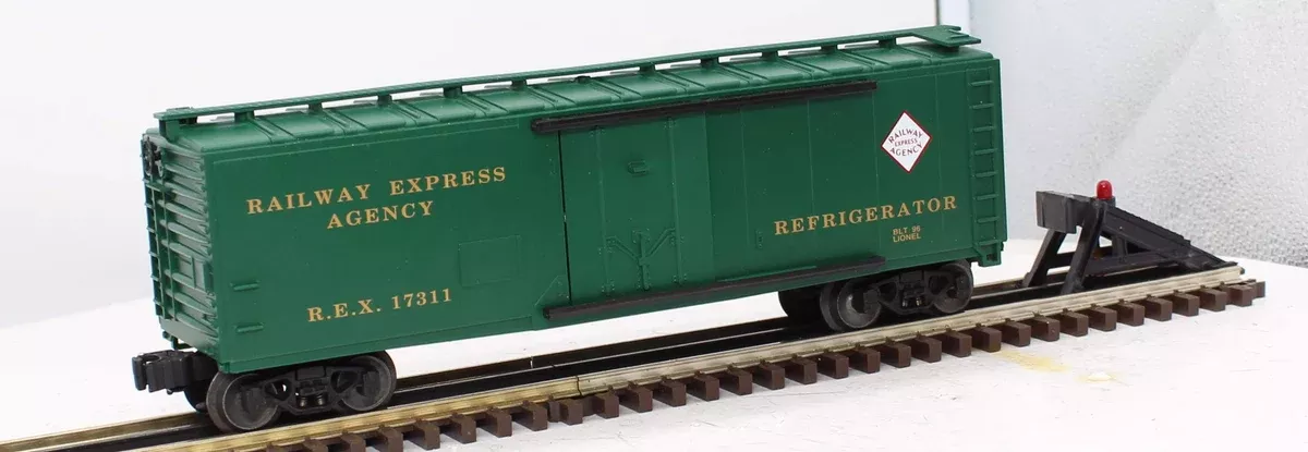 Lionel 6-17311 RAILWAY EXPRESS AGENCY Refrigerator Car Mainline #17311 O Scale Used Excellent