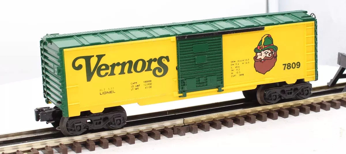 Lionel 6-7809 VERNORS Reefer Mainline O Scale Like New
