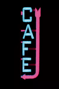 Miller Engineering #13812 Large Right Hand Vertical Cafe with Arrow