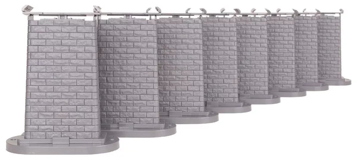 MTH 40-1136 RealTrax - 8-Piece Elevated Trestle System O SCALE NEW