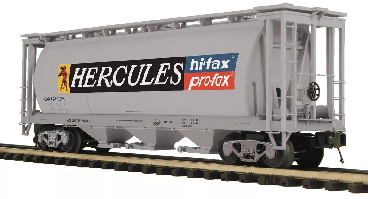 MTH Premier 20-96870 Hercules 3-Bay Cylindrical Hopper Car #60303 LIMITED O SCALE NEW