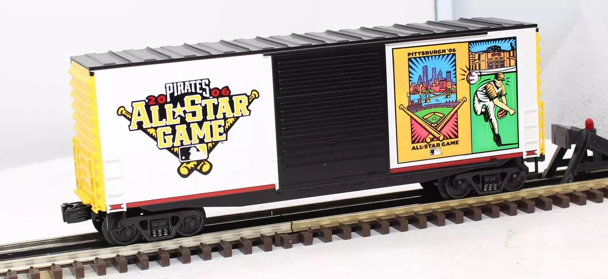 MTH Railking 30-74352 MLB Pittsburgh All-Star Game 40' High Cube Box Car O SCALE Like New