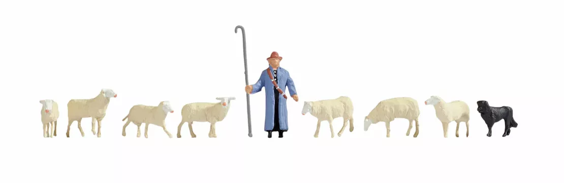 NOCH 15748HO Sheep and shepherds