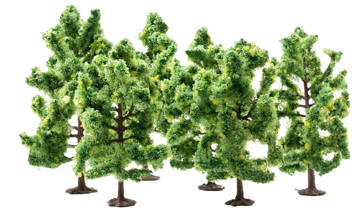 NOCH 24602HO deciduous trees (6pcs)