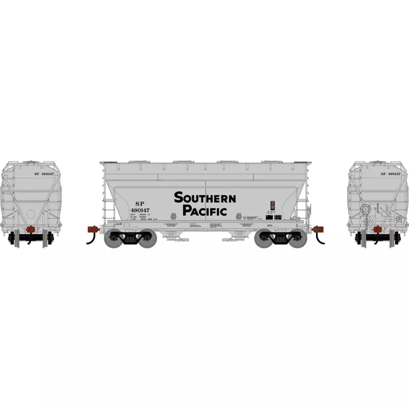 PREORDER Athearn HO ATH-3312 ACF 2970 Covered Hopper, SP (Large Letter) #490147