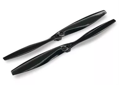 Traxxas Aton Rotor Blade Set (2) (Black) w/Screws