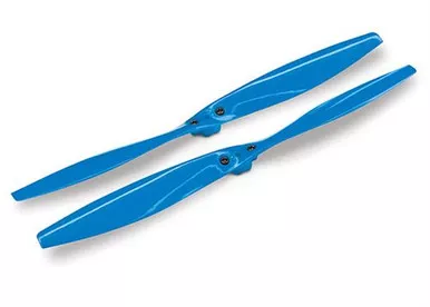 Traxxas Aton Rotor Blade Set (2) (Blue) w/Screws