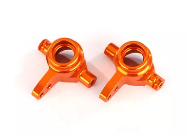 Traxxas Orange Aluminum Steering Blocks